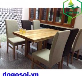Bộ bàn ăn gỗ sồi Milan