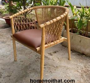 GHẾ GỖ ĐAN DÂY ROPE