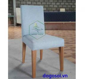 Ghế ăn gỗ sồi bọc vải cao cấp
