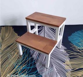 Ghê gỗ 2 bậc thang tiện dụng