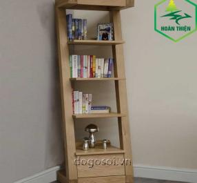 Kệ sách chữ Z gỗ sồi