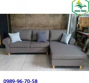 Ghế sofa góc L bọc vải 