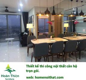 Thiết kế thi công nội thất căn hộ.